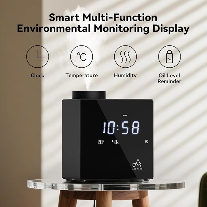 2026 Smart Waterless Diffuser, 2000 Sq.Ft Cold Air Scent Machine
