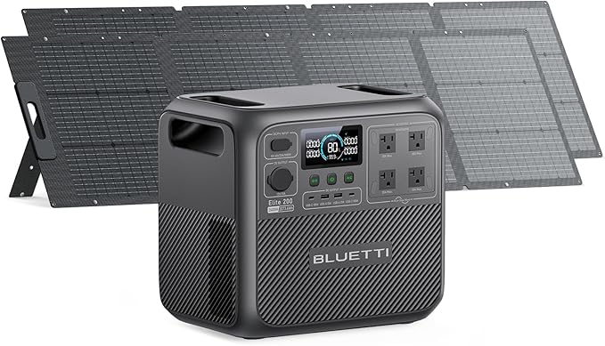 BLUETTI Elite 200 V2 Solar Generator