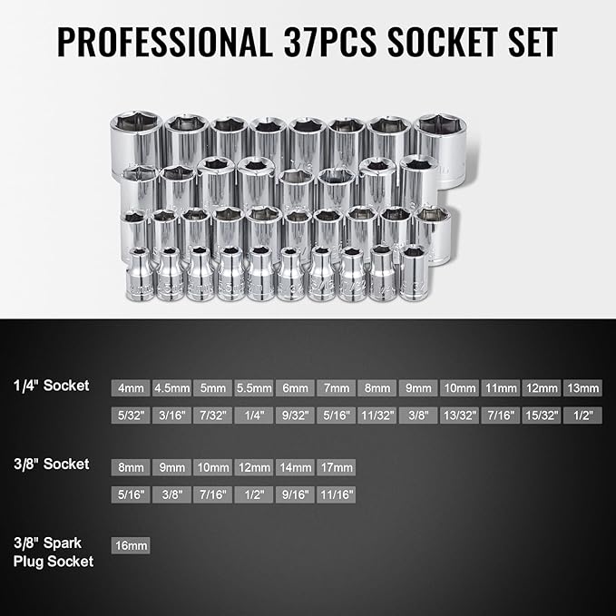 VEVOR Mechanics Tool Set 221Pieces