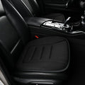 KAYI Car Seat Cushion, Memory Foam Car Seat Cushion, Anti Slip Rubber Bottom Car Seat Cushions for Driving, Suitable for Car and Office Chairs (Black)