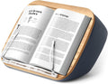 Lap Beanbag Book Stand for Hands Free Reading Comfortable Reading Pillow Stand Minimize Neck Strain Perfect Idea for Book Lovers in Dorm Room or Anywhere Else with Bookseat(Gray)