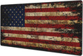American Flag Gaming Mouse Pad, Large Mouse Pad for Desk Mat XXL XL Mousepad, Big Keyboard Pad Office Desk Accessories Decor