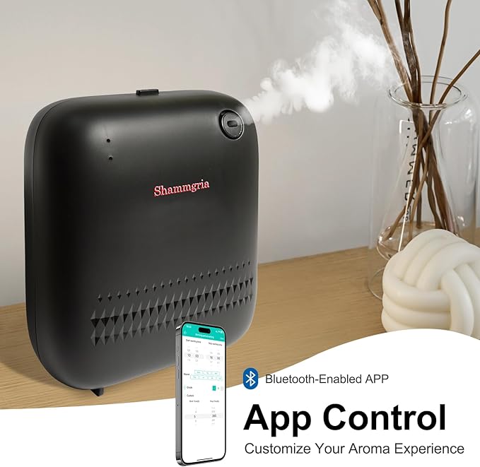 Battery-Powered Air Freshener Waterless Essential Oil Diffuser – 150mL Capacity
