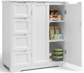 Gizoon Storage Cabinet, Bathroom Floor Cabinet, Kitchen Pantry, Side Storage