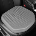 CAR PASS Premium Leather Car Seat Cushion, Comfort Memory Foam Driver Seat Cushion for Long Driving, Waterproof Non-Slip Seat Cushions for Cars, Truck, SUV, Office Chairs, Stadium, Gray ﻿