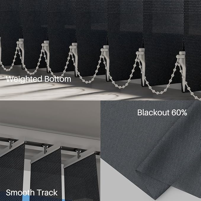 Blindify Motorized Vertical Blinds Compatible