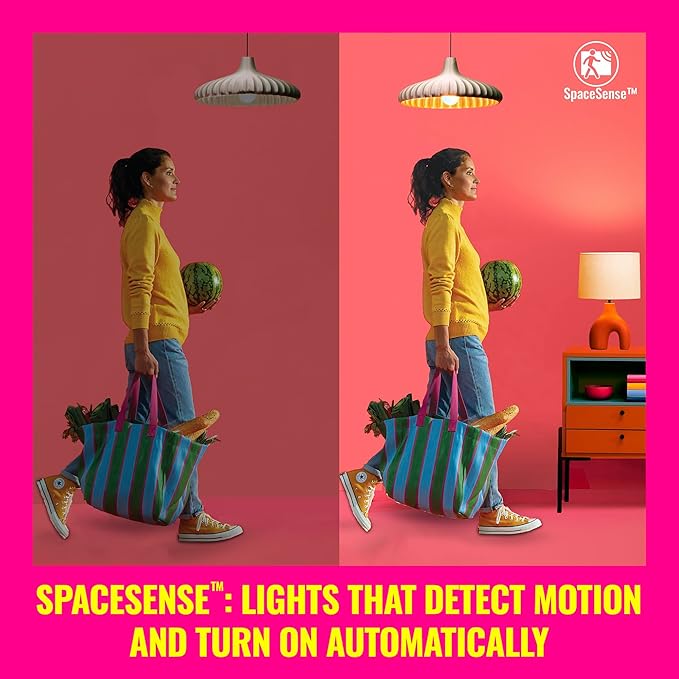 WiZ Connected Color ST19 Filament LED Smart Bulb