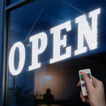 30" x 10" Large LED Open Sign
