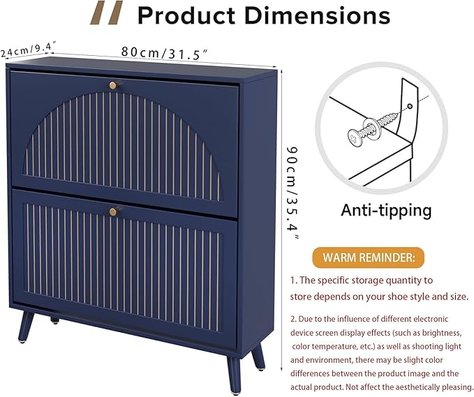 Shoe Storage Cabinet for Entryway