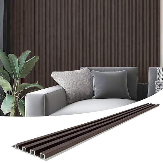 Art3d Slat Wall Panel for Modern Decor, WPC Acoustic Diffuser Panel