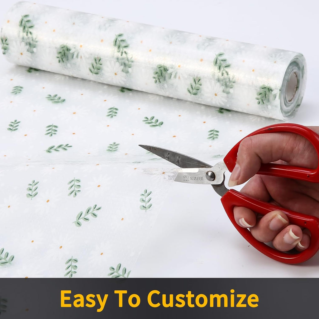 iwtmm Shelf Drawers Liners for Kitchen Cabinets Non-Slip, Washable, Oil-Proof Drawer Liners, EVA Waterproof Non-Adhesive Cabinet Liners for Kitchen, Pantry, Bathroom