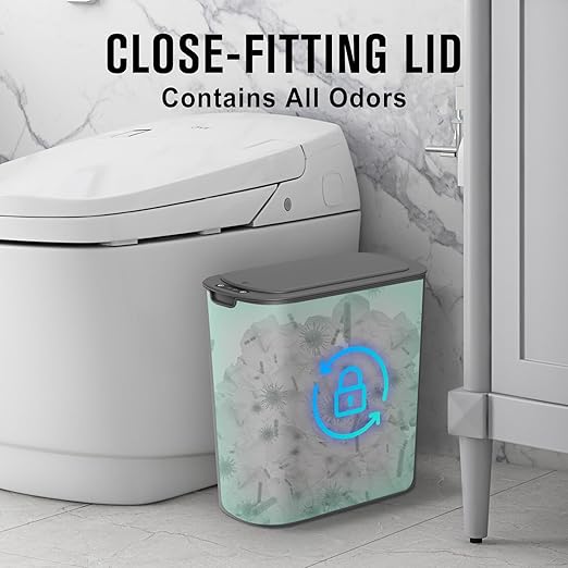 Cesun Automatic Motion Sensor Bathroom Trash Can