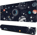 Space Galaxy Gaming Mouse Pad XXL Large Desk Mouse Pad Keyboard Mat with Stitched Edges Waterproof Non-Slip Desk Mat for Laptop,Keyboard,Computer 35.4 * 15.7 Inch