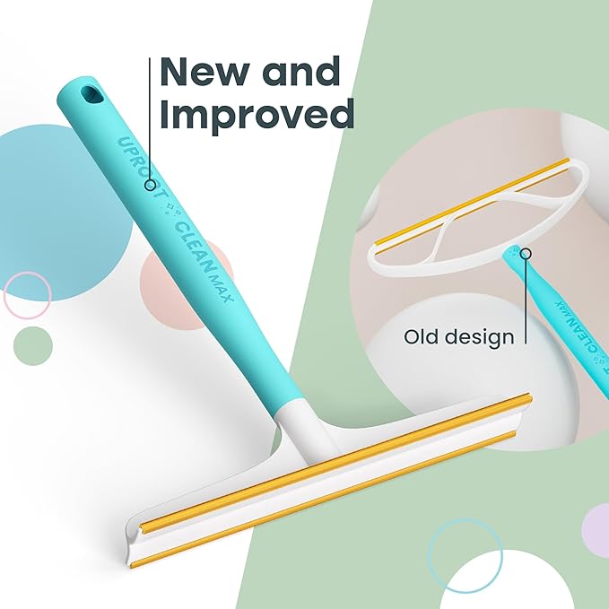 Uproot Clean Fur-Nado Survival Kit - Uproot Cleaner Pro Pet Hair Remover Tool + Mini & Max Variants - Pet Hair Removal Tool and Carpet Rake - Easy Cat & Dog Fur Scraper Bundle