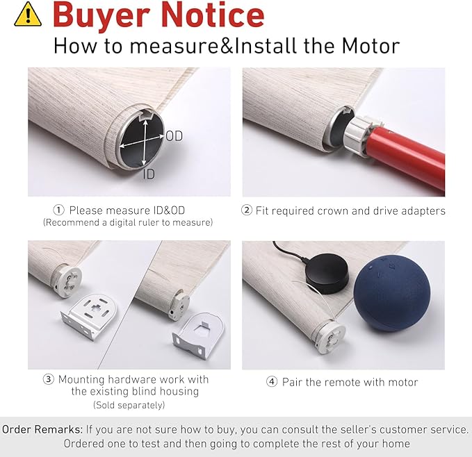 Rollerhouse Motor Only for 1.25" Tube
