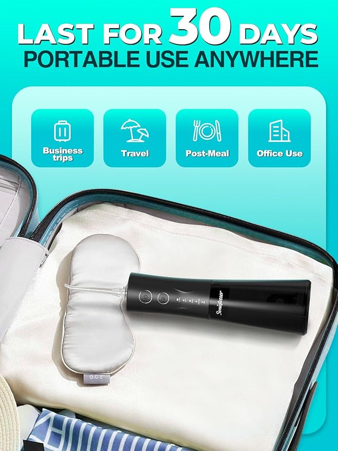 Portable Water Flosser for Teeth Pick