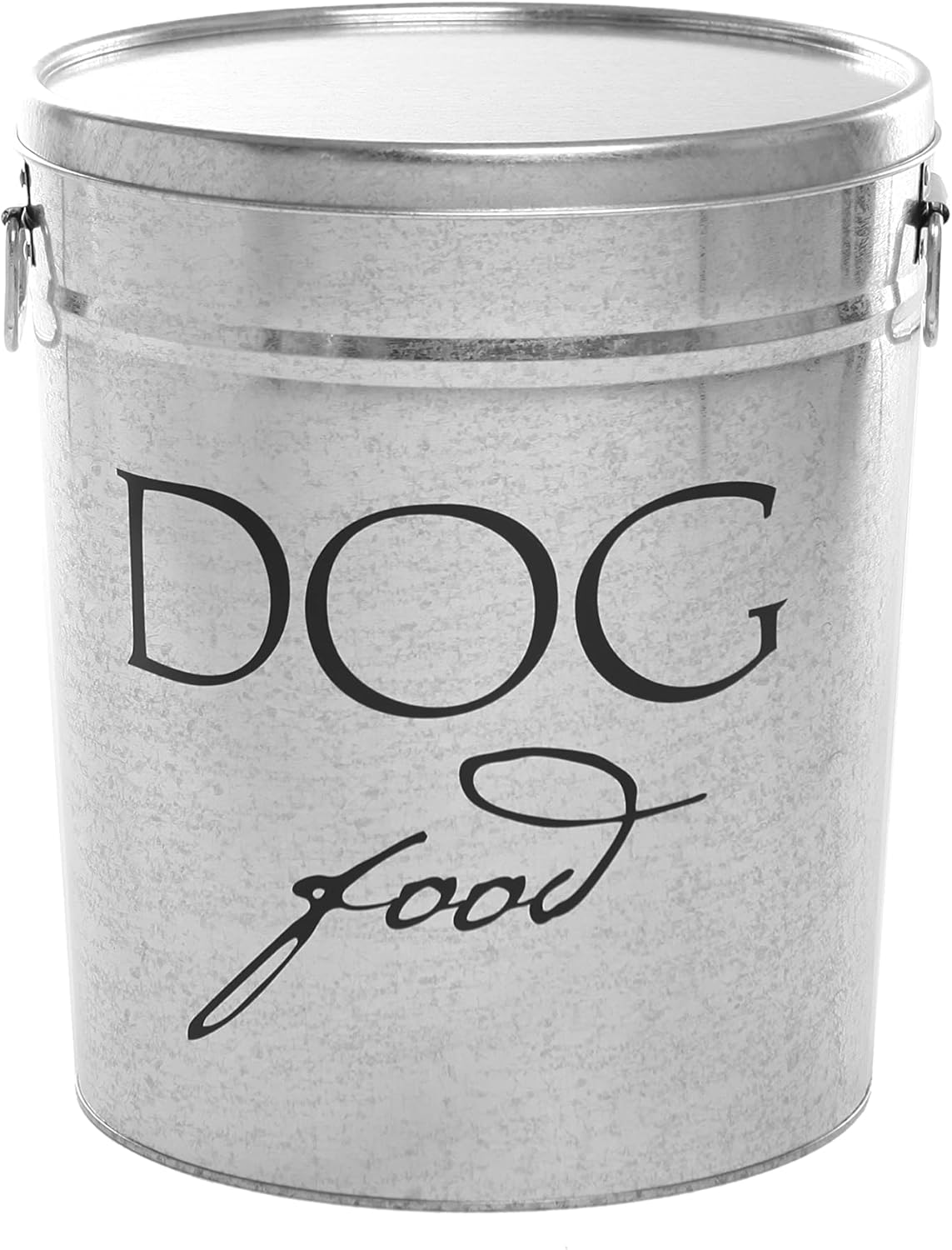 Harry Barker Pet Food Storage Collection, Classic Silver Food Storage - Large