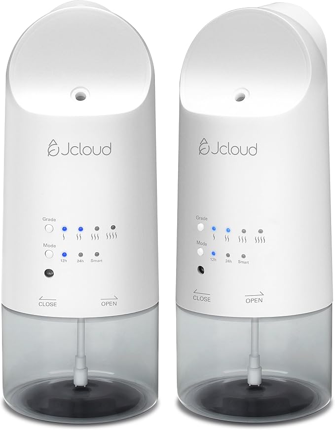 JCLOUD Plug in Diffuser for Essential Oils, 2 Pack Waterless Scent Diffuser