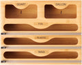 Foil Dispenser – Wood 40x31.6x7.2cm | Wrap Organizer With Cutter | Roll Organizer Holder For Aluminum F-oil - Large-Capacity Aluminum Foil Wax Wrap Holder | 5-in-1 Multifunctional Kitchen Or-ganizer
