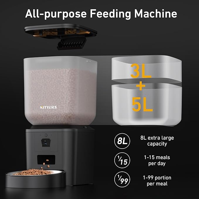 Automatic Dog & Cat Feeder