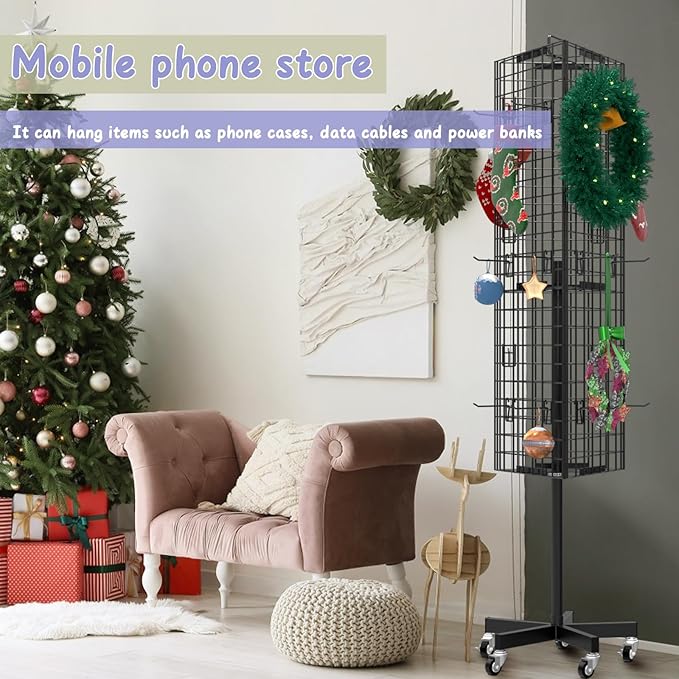 Grid Wall Panels Display Stand