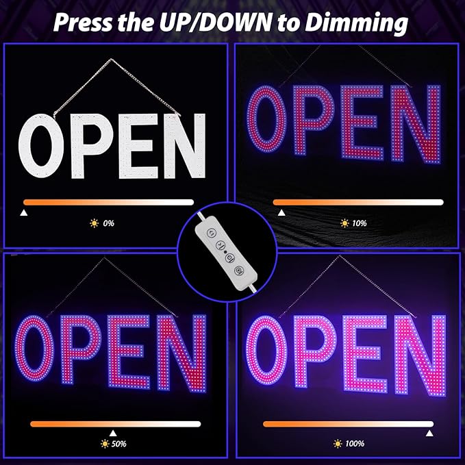 Open Sign for Business