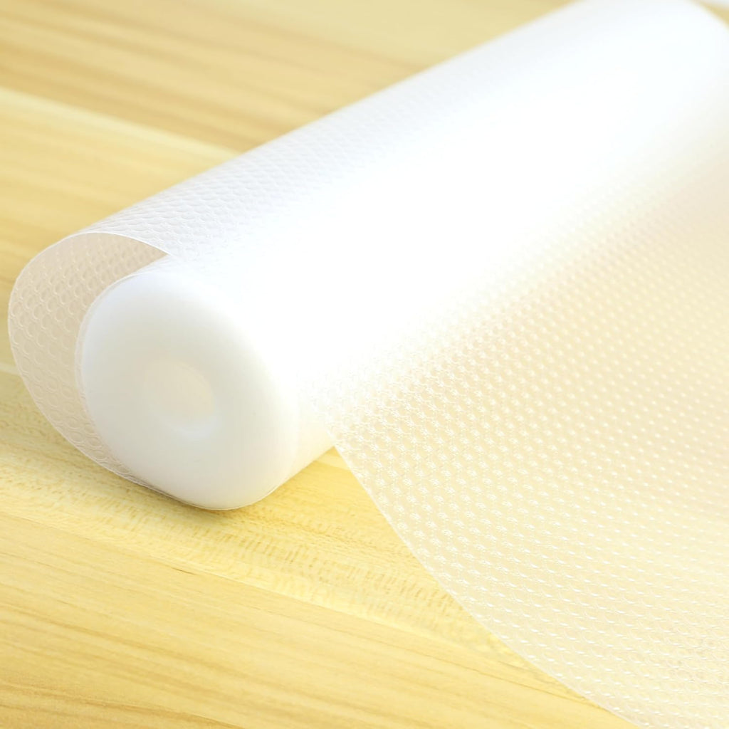 Shelf Liners for Kitchen Cabinets Non Adhesive 20 Inch Wide X 20 Ft Drawer Liner Non Slip Waterproof Refrigerator Mats Closet Pantry Shelf Liner Cupboard Liners for Kitchen Bathroom