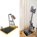 No Installation Required-Vacuum Stand,Storage Stand Docking Station Holder,Stable Metal Storage Bracket Stand Holder,Compatible with Dyson, Eureka,Tineco and Most Stick Vacuum(Black)