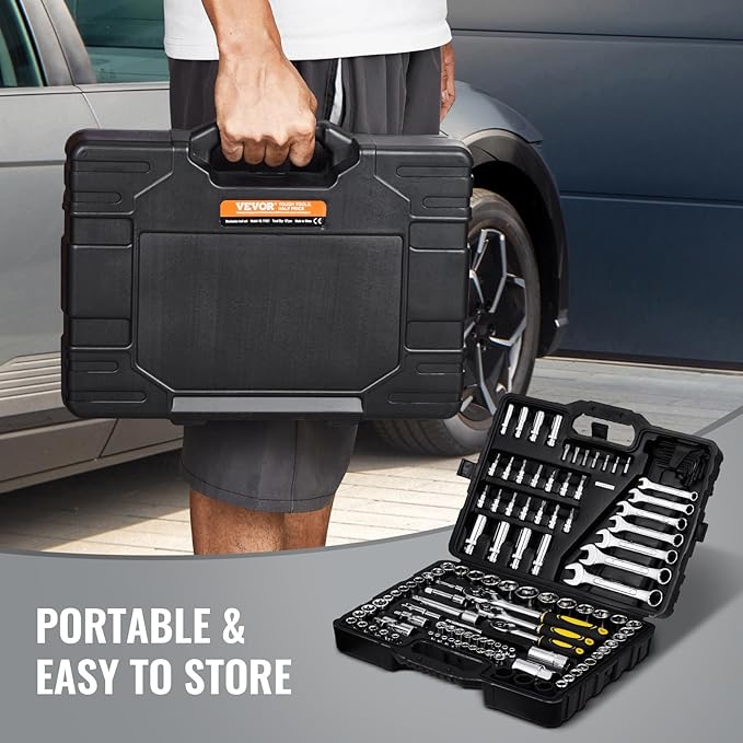 VEVOR 121-Piece Mechanics Tool Set
