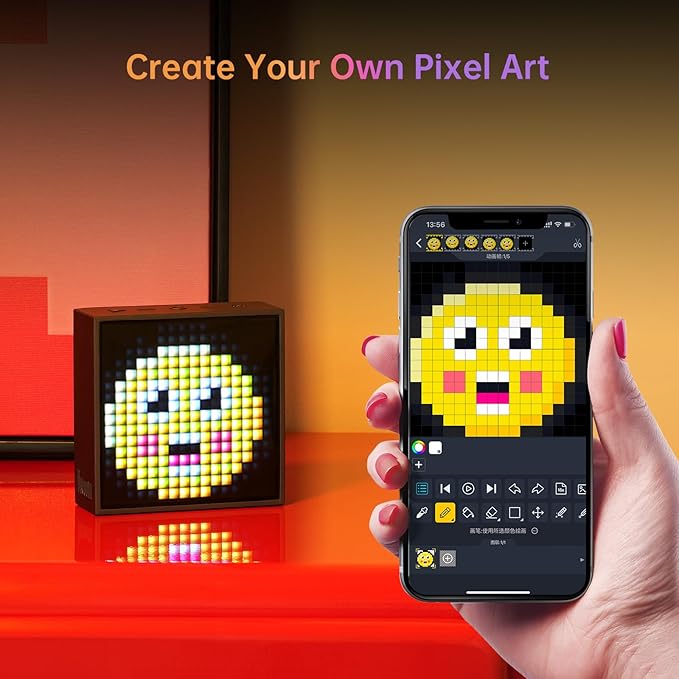 Divoom TimeBox Evo -- Pixel Art Bluetooth Speaker