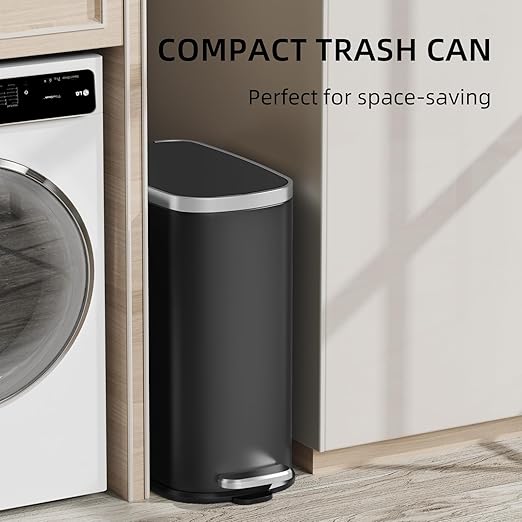 KUK Slim Bathroom Trash Can