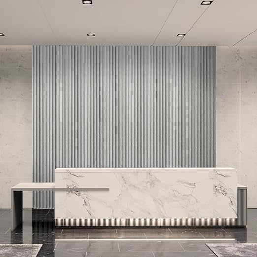 Art3d 8-Pack WPC Slat Wall Panel