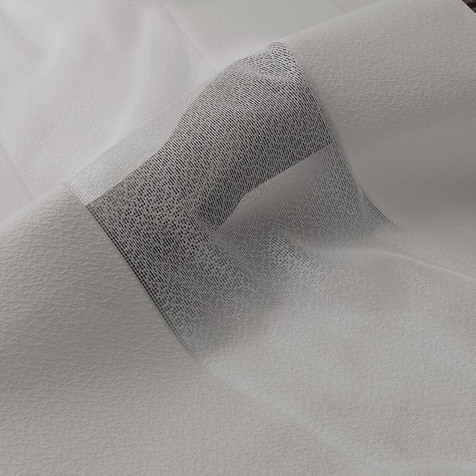 Blindify Motorized Sheer Vertical Blinds, Light Filtering Smart Rechargeable