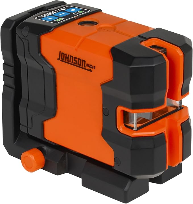 Johnson Level & Tool JLD300-GN2D Laser Level, Self-Leveling Cross-Line & 2 Dot