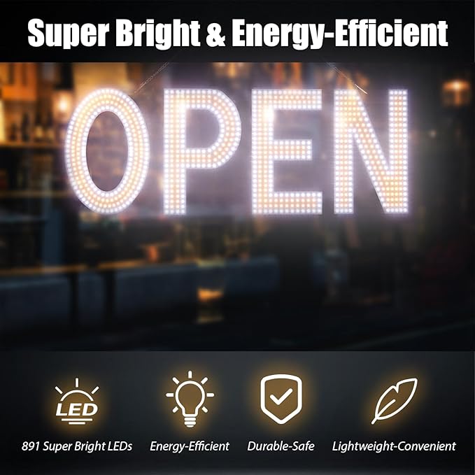 Open Sign for Business