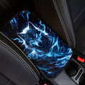Cool Wolf Auto Console Armrest Cover Arm Rest Car Comfortable Armrest Console Cover Easy to Install Fashion Auto Interior Universal Fit Most Cars Women Men