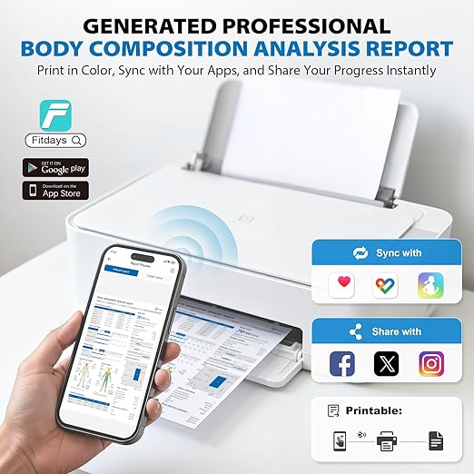 ABLEGRID 8-Electrode Body Composition Scale