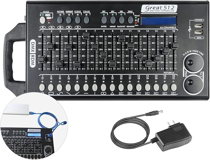 DMX 512 Stage Light Controller
