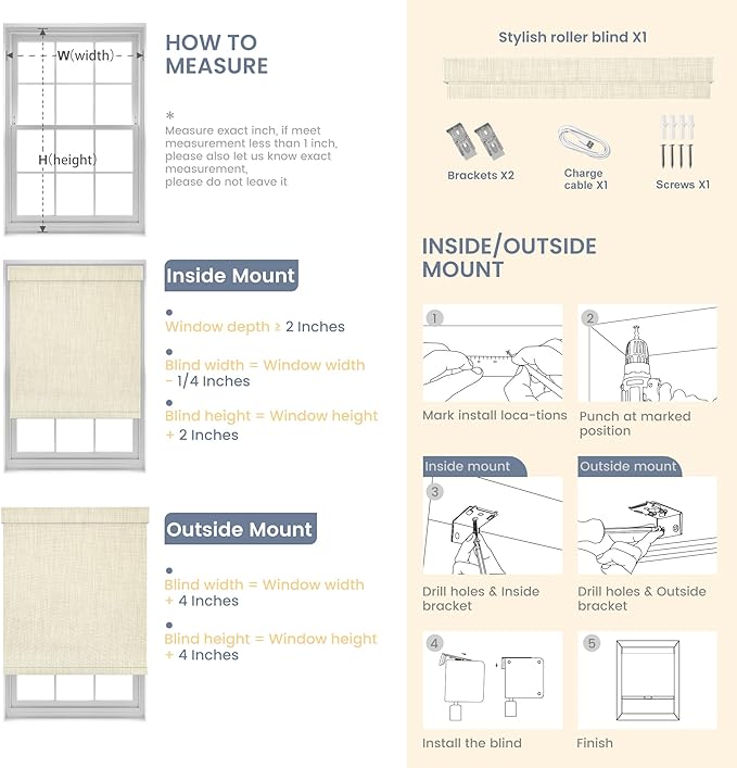 Boolegon Motorized Roller Blinds
