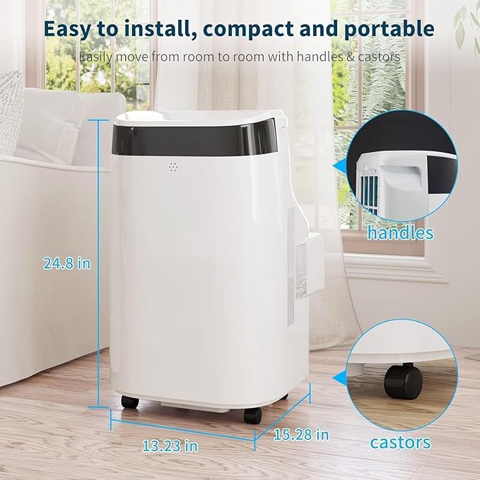 Portable Air Conditioners 10000 BTU, Remote Control AC