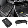 2PCS Center Console Organizer Tray and Armrest Storage Box Compatible with 2026 2025 2024 2023 Honda CRV Accessories Insert Secondary Storage Box with ABS Material
