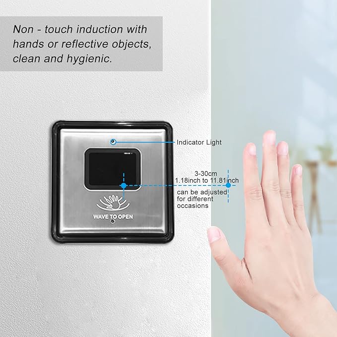 Olideauto Olide-120B Sensor Open Automatic Touchless Swing Door