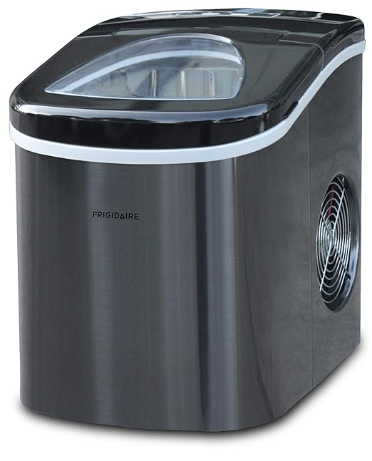 Frigidaire Countertop Portable, 26 lb per Day Bullet Ice Maker Machine