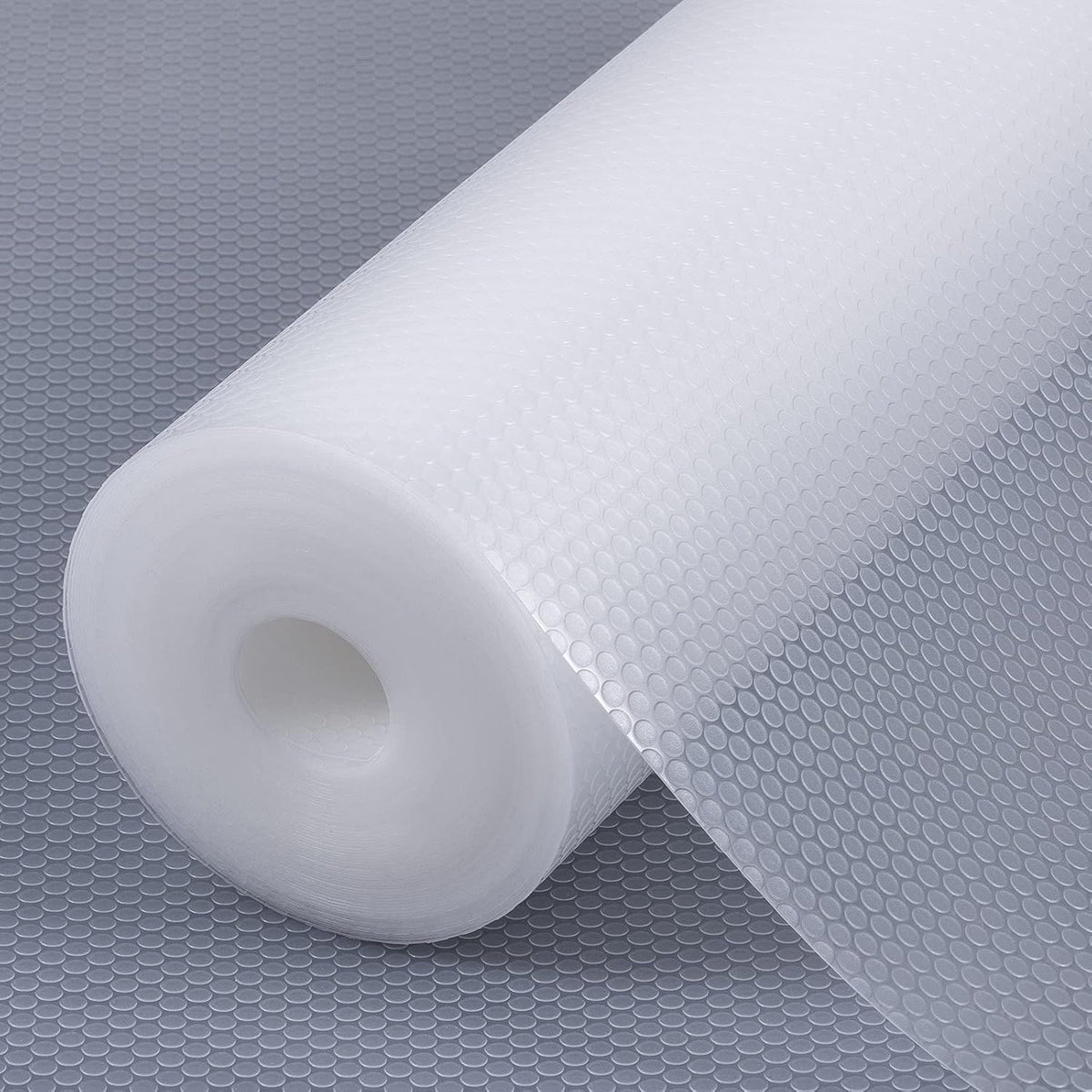 Shelf Liners for Kitchen Cabinets Refrigerator Liners Waterproof Kitchen Cupboard Liner Non-Slip Drawer Mats EVA Material Non Adhesive Fridge Mats for Shelves - Clear 23.6 x 236.2 Inches