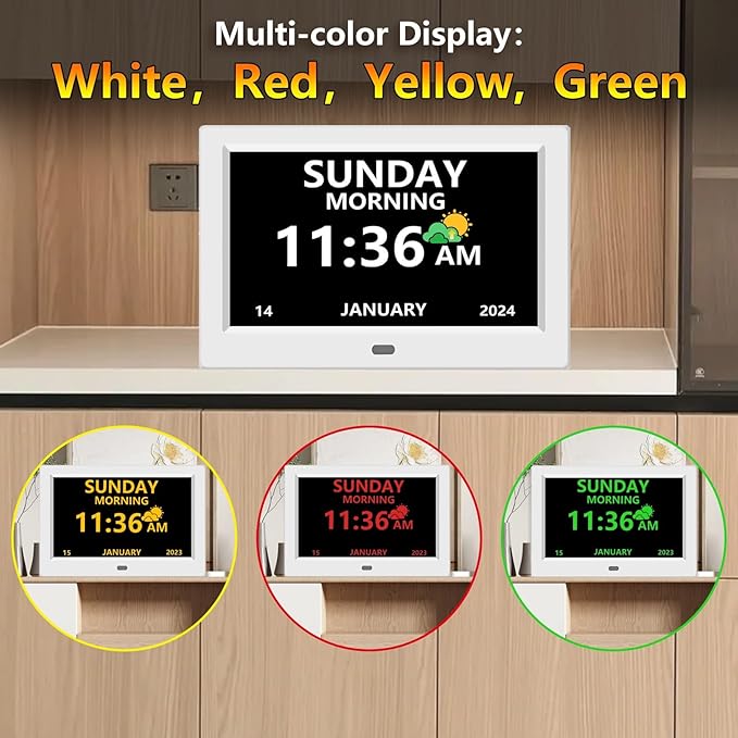 LXBYJKJ 10 Inch Digital Clock