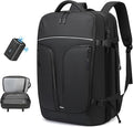 Vacuum Compression Backpack for Travel, 47L Expandable Backpack
