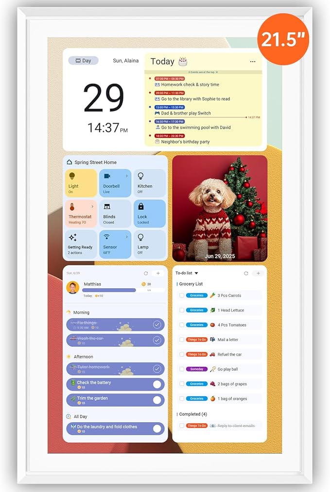 ApoloSign Digital Calendar: Electronic Calendar, Smart Touchscreen Interactive