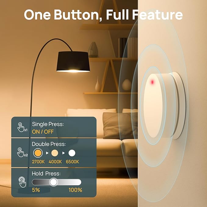 Linkind Matter Smart Light Bulb, WiFi Smart Bulbs