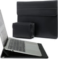 HYZUO 15 Inch Laptop Sleeve Case with Stand for MacBook Air 15 M4 A3241 M3 A3114 M2 A2941 2025-2023, 15" Surface Laptop 7/6/5/4, MacBook Pro 15 A1990 A1707 2019-2016, with Pouch, Black