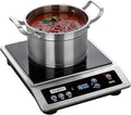 ChangBERT Induction Cooktop, Commercial Grade Portable Cooker, Large 8” Heating